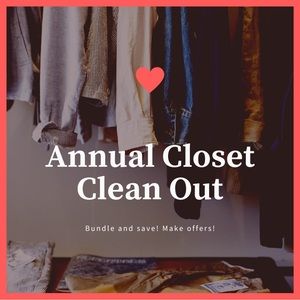 Closet clean out